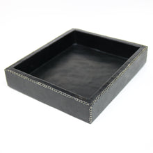 Load image into Gallery viewer, Monedas | Cedar & Leather Valet Tray
