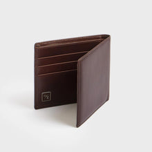Load image into Gallery viewer, Men's Genuine Leather Bi-Fold Wallet
