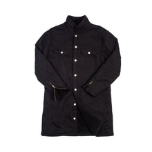 Load image into Gallery viewer, Wester Coat Black Twill