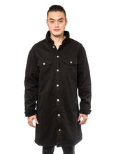 Load image into Gallery viewer, Wester Coat Black Twill