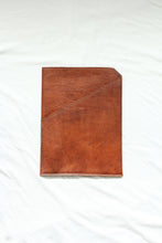 Load image into Gallery viewer, Leather Tablet Sleeve with Folder