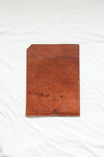 Load image into Gallery viewer, Leather Tablet Sleeve with Folder