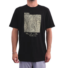 Load image into Gallery viewer, Blend with Nature T-shirt Black