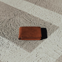 Load image into Gallery viewer, Evan Vegan Leather Bi-Fold Wallet
