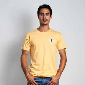 Diamond Patch Tee - Piña Yellow