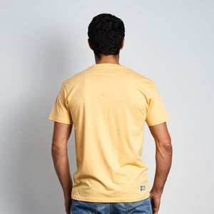 Diamond Patch Tee - Piña Yellow