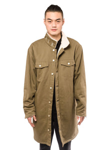 Wester Coat Olive Twill