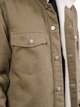 Load image into Gallery viewer, Wester Coat Olive Twill
