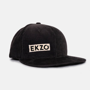 Full Corduroy Hat - Black